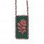 Sisters Department,Glass bead necklaces | Green & pink flower